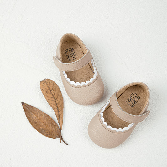 Sapatos elegantes e duráveis para bebé menina