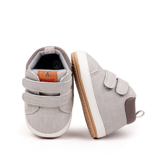 Sapatos casuais para bebé menino com tira dupla