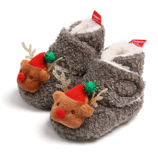 Botas de bola de neve para festas