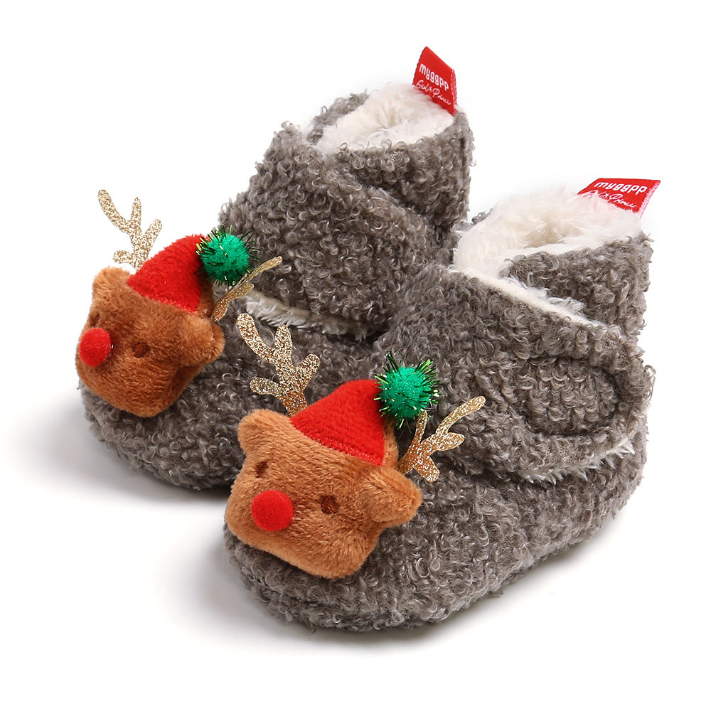 Botas de bola de neve para festas