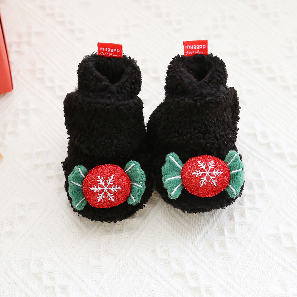 Botas de bola de neve para festas