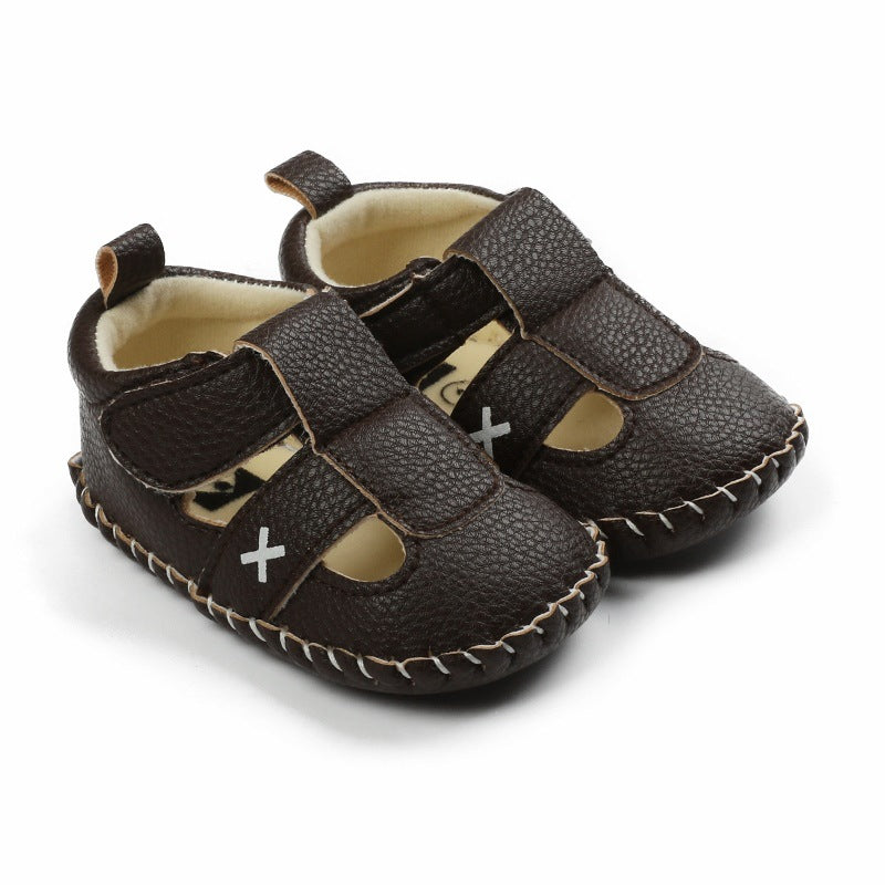 Sandálias clássicas de sola macia para bebé – conforto e estilo