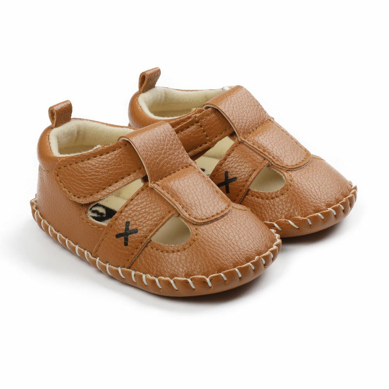 Sandálias clássicas de sola macia para bebé – conforto e estilo