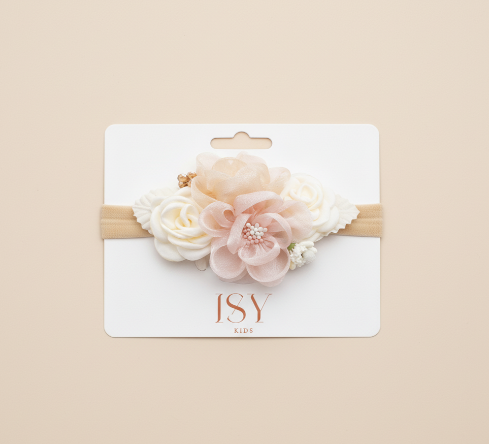 Fita de cabeça floral Blossom Dreams Baby