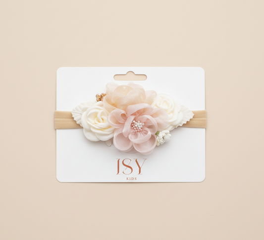 Fita de cabeça floral Blossom Dreams Baby