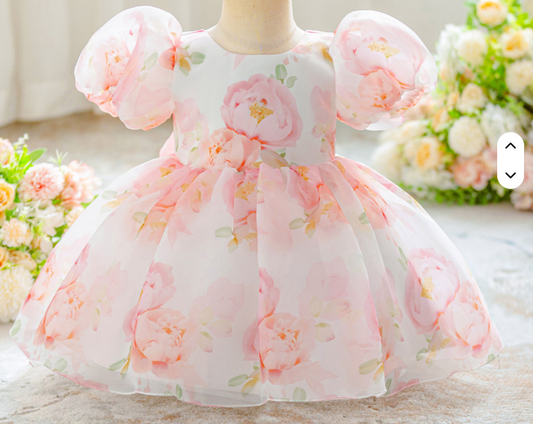 🌷 Vestido Princesa Blossom Puff