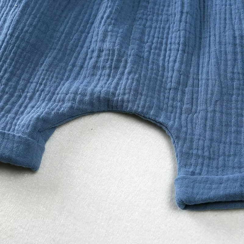 👕 Conjunto de musselina arejado – conjunto confortável de 2 peças