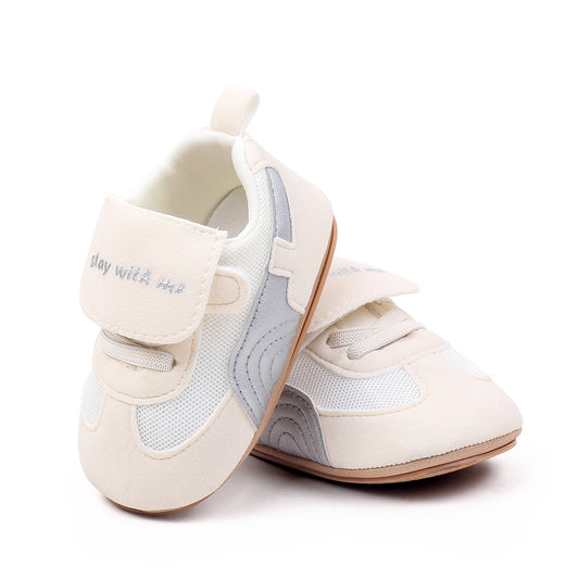 Ténis confortáveis ​​​​de velcro para bebés