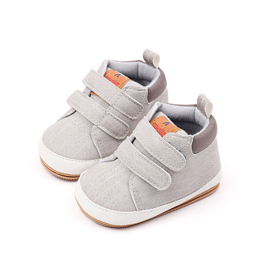 Sapatos casuais para bebé menino com tira dupla