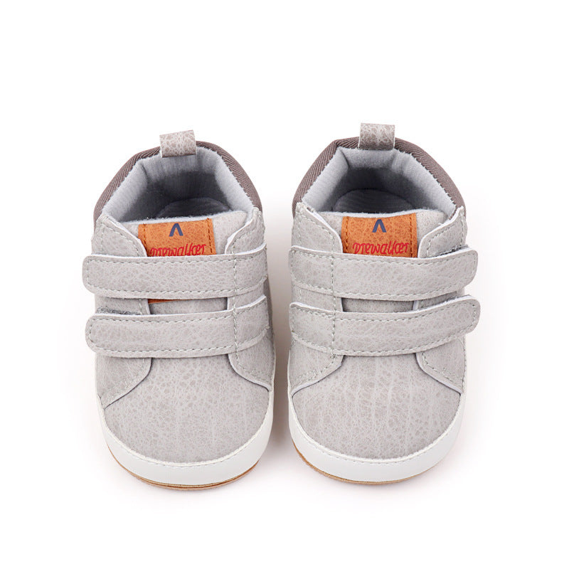 Sapatos casuais para bebé menino com tira dupla
